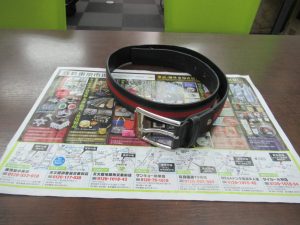 鹿児島市内 買取専門 東京市場 鹿児島中央店 ブランド グッチ ベルト 買取しました。