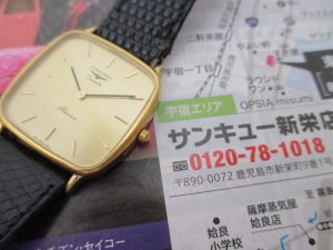 鹿児島市 買取専門 東京市場 サンキュー新栄店 ブランド ロンジン 腕時計 買取しました。