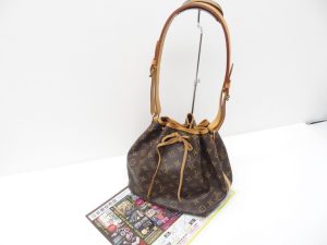 町田市内！買取専門 東京市場 町田駅前コビルナ店 ブランド ルイヴィトン モノグラム プチノエ 買取しました。