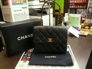 姶良市 買取専門 東京市場 姶良国道10号店 ブランド シャネル ショルダーバッグ 買取しました。