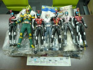 鹿児島市内 買取専門 東京市場 鹿児島中央店 仮面ライダー プライズ品 ソフビ 買取しました。