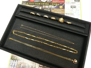 鹿児島市内 買取専門 東京市場 鹿児島中央店 貴金属 金 プラチナ アクセサリー 買取しました。