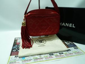 鹿児島市内 買取専門 東京市場 鹿児島中央店 ブランド シャネル マトラッセ タッセル ショルダーバッグ 買取しました。