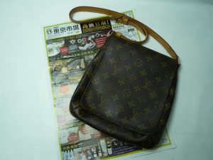 鹿児島市内 買取専門 東京市場 鹿児島中央店 ブランド ルイヴィトン ショルダーバッグ 買取しました。