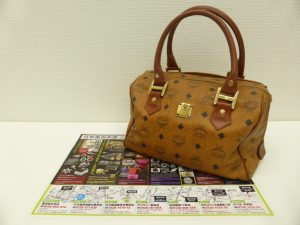薩摩川内市！ 買取専門 東京市場 タイヨー永利店 ブランド MCM ボストンバッグ 買取しました。