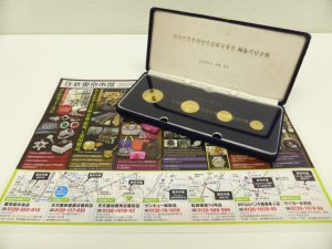薩摩川内市！ 買取専門 東京市場 タイヨー永利店 金製品 北朝鮮 創建40周年記念金貨 買取しました。