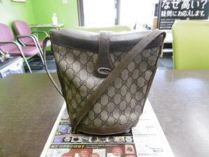姶良市 買取専門 東京市場 姶良国道10号店 ブランド グッチ ショルダーバッグ 買取しました。