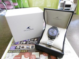 姶良市 買取専門 東京市場 姶良国道10号店  カシオ 腕時計 買取しました。