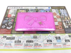 前橋市内 買取専門 東京市場 17号前橋元総社南小前店 ブランド シャネル 長財布 買取しました。