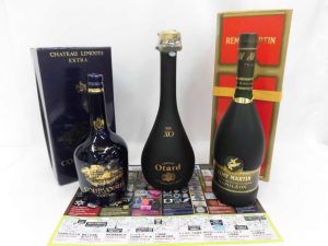 前橋市内 買取専門 東京市場 17号前橋元総社南小前店 洋酒 ブランデー 買取しました。