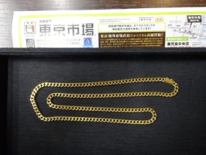 姶良市 買取専門 東京市場 姶良国道10号店 金 貴金属 喜平ネックレス 買取しました。