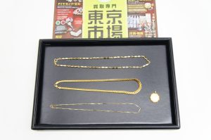 町田市内！ 買取専門 東京市場 町田駅前コビルナ店 貴金属 金 アクセサリー コインネックレス 買取しました。