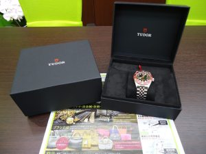 鹿児島市 買取専門 東京市場 国道225号宇宿店 ブランド チューダー 腕時計 買取しました。