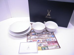 鹿児島市 買取専門 東京市場 天文館 地蔵角交番前店 ブランド マイセン カップソーサー 買取しました。