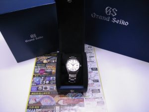 鹿児島市 東京市場 天文館 地蔵角交番前店 ブランド 時計 グランドセイコー 買取しました。