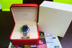 鹿児島市 買取専門 東京市場 国道225号宇宿店 ブランド オメガ 腕時計 買取しました。