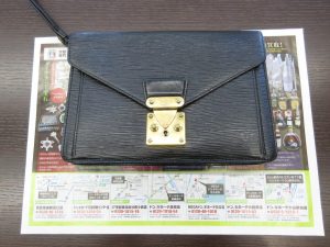 大田原市内！買取専門 東京市場 ドンキホーテ大田原店 ブランド ヴィトン エピ クラッチバッグ 買取しました。