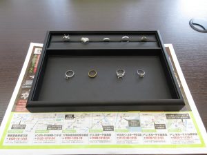 大田原市内！ 買取専門 東京市場 ドンキホーテ大田原店 貴金属 K18 金 プラチナリング 買取しました。