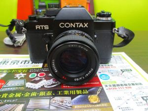 買取専門 東京市場 照国通り 中町 天文館 御着屋交番前店 カメラ コンタックス 買取しました。