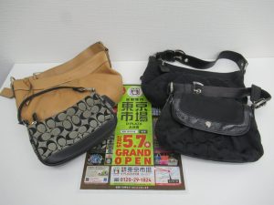 大分市 買取専門 東京市場 Dプラザ大分店 ブランド コーチ ハンドバッグ 買取しました。