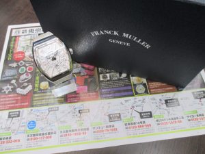 霧島市 買取専門 東京市場 ドンキホーテ霧島隼人店 ブランド フランク ミュラー 腕時計 買取しました。