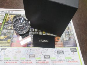 霧島市 買取専門 東京市場 ドンキホーテ霧島隼人店 ブランド シャネル 腕時計 買取しました。