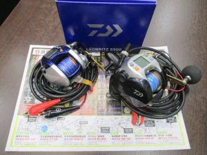 霧島市 買取専門 東京市場 ドンキホーテ霧島隼人店 釣具 ダイワ シマノ 電動リール 買取しました。