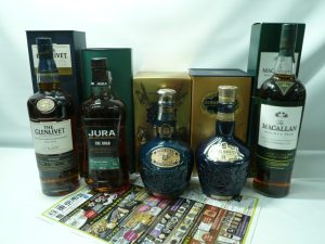 鹿児島市内 買取専門 東京市場 鹿児島中央店 洋酒 ウイスキー 各種 買取しました。