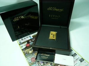 鹿児島市内 買取専門 東京市場 鹿児島中央店 ブランド エス・テー・デュポン ガスライター 買取しました。