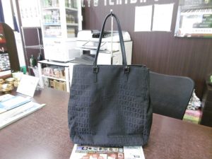 姶良市 買取専門 東京市場 姶良国道10号店 ブランド フェンディ ズッキーノ トートバッグ 買取しました。