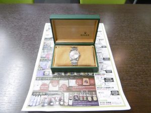 姶良市 買取専門 東京市場 姶良国道10号店 ロレックス エアキング 買取しました。