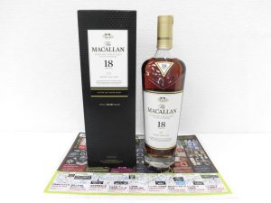 前橋市内 買取専門 東京市場 17号前橋元総社南小前店 酒 洋酒 マッカラン 買取しました。