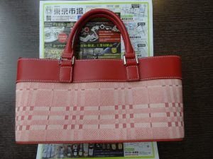 姶良市 買取専門 東京市場 姶良国道10号店 ブランド バーバリー ハンドバッグ 買取しました。