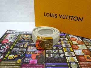 町田市 相模原市 座間市 買取専門 東京市場 町田駅前コビルナ店 ルイヴィトン モノグラム サンチュール 買取しました。