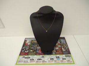 小山市内！買取専門 東京市場 ドンキホーテ小山駅前店 K18 ダイヤモンド ネックレス 買取しました。
