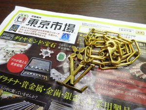 鹿児島市 買取専門 東京市場 天文館 地蔵角交番前店 ブランド ルイヴィトン ネックレス 買取しました。