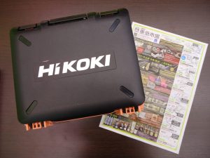 鹿児島市 買取専門 東京市場 国道225号宇宿店 電動工具 ハイコーキ インパクトドライバ 買取しました。