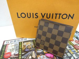 町田市 相模原市 座間市 買取専門 東京市場 町田駅前コビルナ店 ルイヴィトン ダミエ ポルトフォイユマルコ 買取しました。