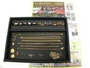 金沢市内 買取専門 東京市場 メガドンキラパーク金沢店 貴金属 金 プラチナ アクセサリー 買取しました。