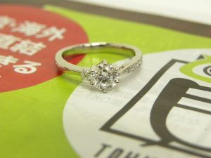 富山 高岡 射水 魚津 砺波 南砺 買取専門 東京市場 ドンキホーテ富山店 貴金属 プラチナ ダイヤモンドリング 買取しました。