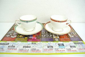 高崎市内 買取専門 東京市場 ドンキホーテ 高崎店 ブランド ウエッジウッド 食器 カップ&ソーサー 買取しました。