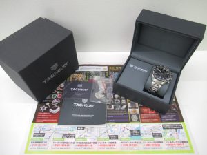 日立市内！買取専門 東京市場 メガドンキ 日立店 ブランド タグホイヤー 腕時計 買取しました。
