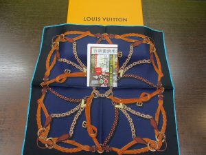 所沢市内！買取専門 東京市場 西武小手指駅北口タワーズ店 ブランド Louis Vuitton スカーフ 買取しました。