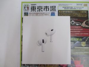 所沢市内！買取専門 東京市場 西武小手指駅北口タワーズ店 エアポッズプロ2 買取しました。