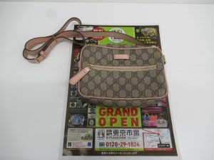 大分市 買取専門 東京市場 Dプラザ大分店 ブランド グッチ ショルダーバッグ 買取しました。