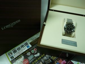 鹿児島市内 買取専門 東京市場 鹿児島中央店 ブランド ロンジン 時計 買取しました。