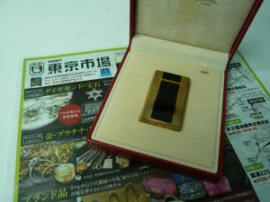 鹿児島市内 買取専門 東京市場 鹿児島中央店 ブランド エス・テー・デュポン ガスライター 買取しました。
