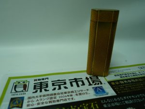 鹿児島市内 買取専門 東京市場 鹿児島中央店 ブランド カルティエ ガスライター 買取しました。