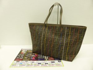 薩摩川内市！ 買取専門 東京市場 タイヨー永利店 ブランド フェンディ バッグ 買取しました。