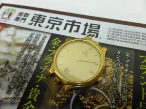 鹿児島市 東京市場 天文館 地蔵角交番前店 ブランド オメガ 時計 買取しました。